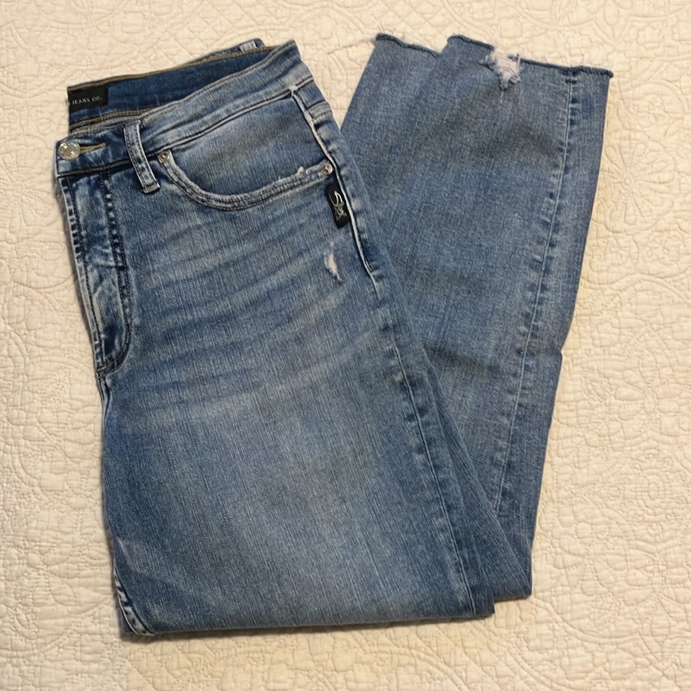 Silver “Calley Skinny Crop” Jeans